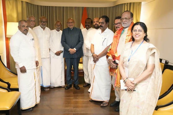 India’s Vice President Calls for Unity as Tamil Leaders’ Divisions Spill Into the Open