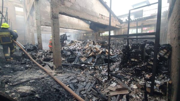 Massive Fire Ravages Jaffna Hospital Drug Warehouse