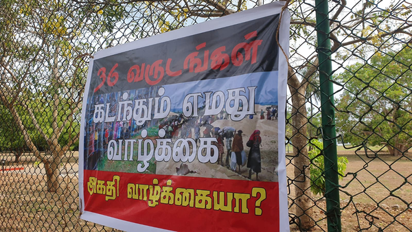 Tamil Families Displaced Since 1990 Vow Weekly Protests Until Military-Held Lands Are Returned