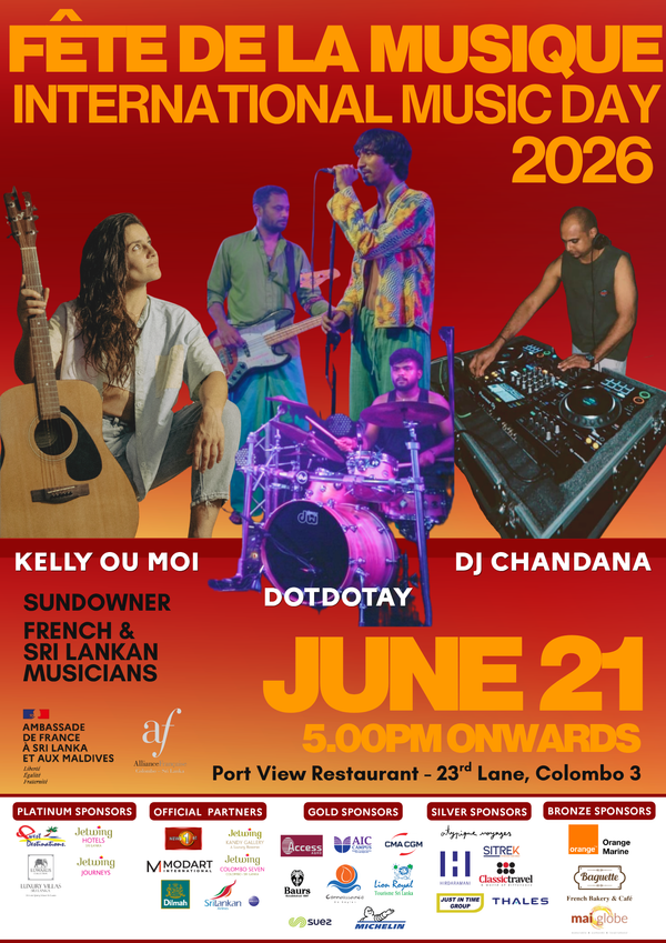 French Embassy Brings Global Music Festival to Colombo and Kandy