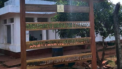 With a Signboard, Sri Lanka's Military Reinforces Its Grip on Tamil Land