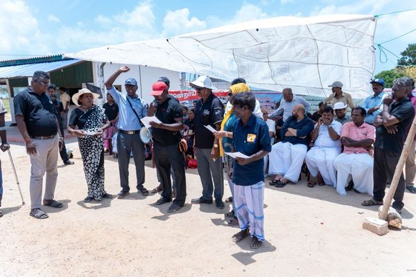 ‘People Are Running Out of Patience’: Tamil Parties Join 10th-Week Palaly Land Protest