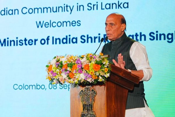 ‘India Will Always Stand Firmly With Sri Lanka,’ Rajnath Singh Says