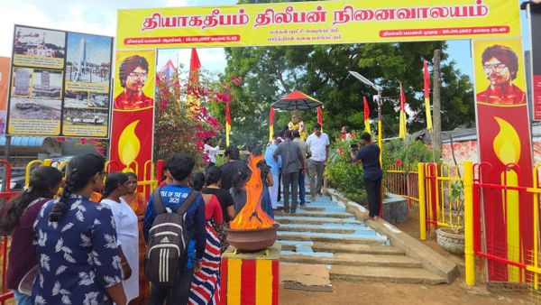 Jaffna Begins 39th Commemoration of Thileepan’s Fast