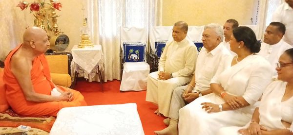 ‘The JVP Did Not Bomb the Temple’: Malwatte Chief Prelate Tells Opposition
