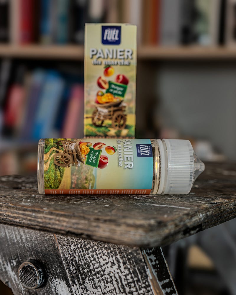 E-liquide “Panier du Marché” par Maison Fuel