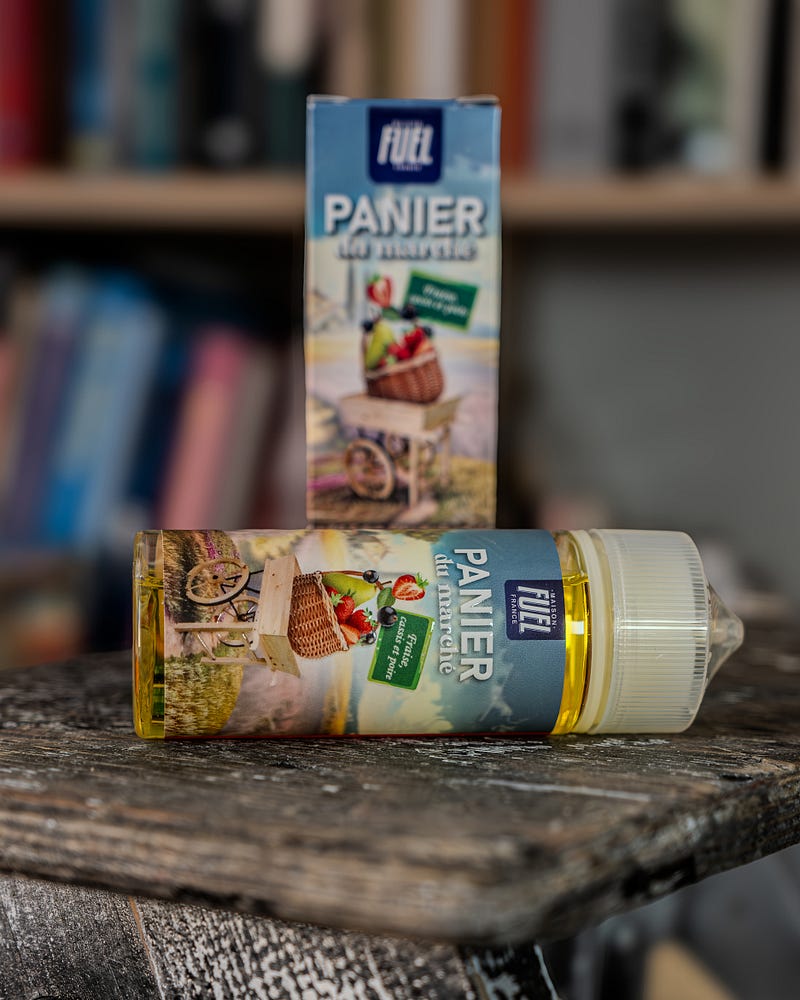 E-liquide “Panier du Marché” par Maison Fuel