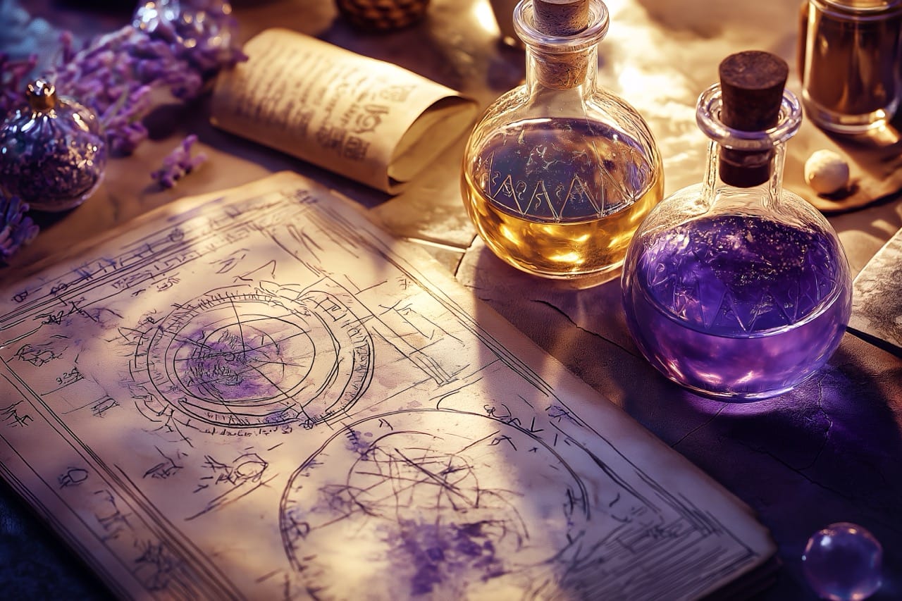 les formules des esxlirs de Al-Kimiya