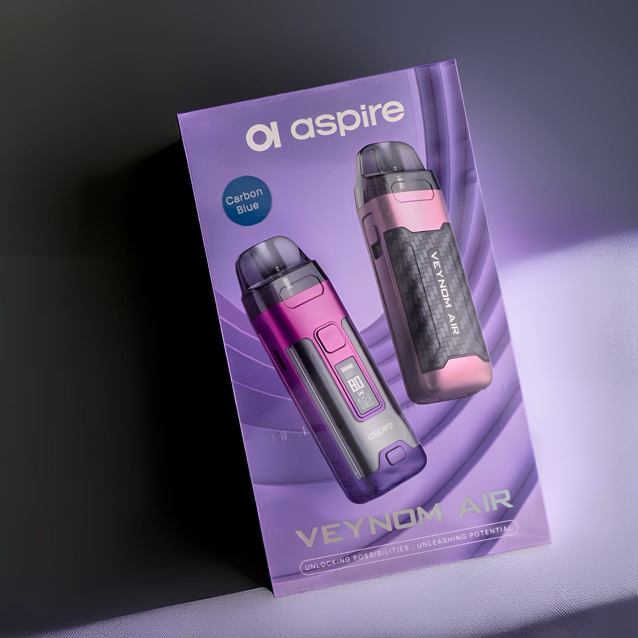 ASPIRE VEYNOM AIR : LA CARTE DE LA PUISSANCE