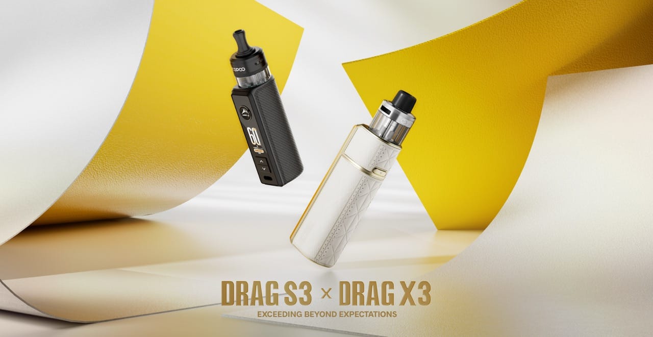 Voopoo Drag S3 et Drag X3 2025