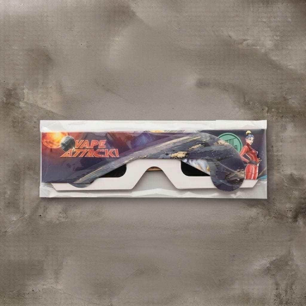Lunettes à réseau de diffraction Vape Attack du Lucky Bag