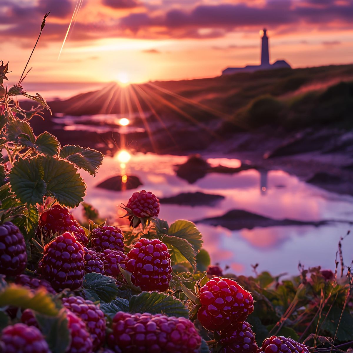 Framboise Sunset E-Liquide par Petit Nuage