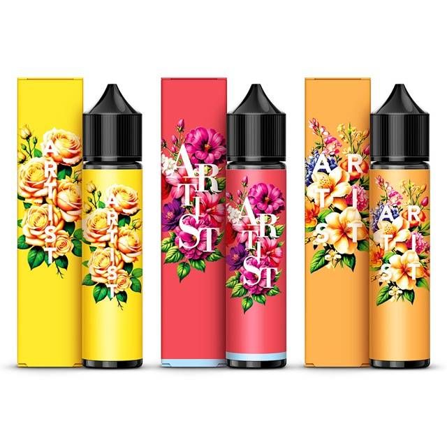 ARTIST, nouvelle gamme de Bertrand Baillot avec Custard Citron des Îles, Fruits Rouges Frais et Vanille Absolue