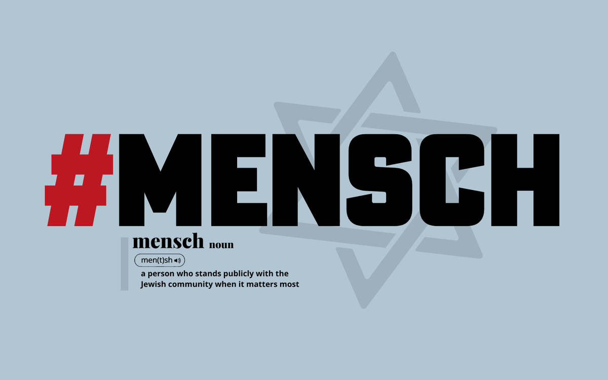 Be a #mensch