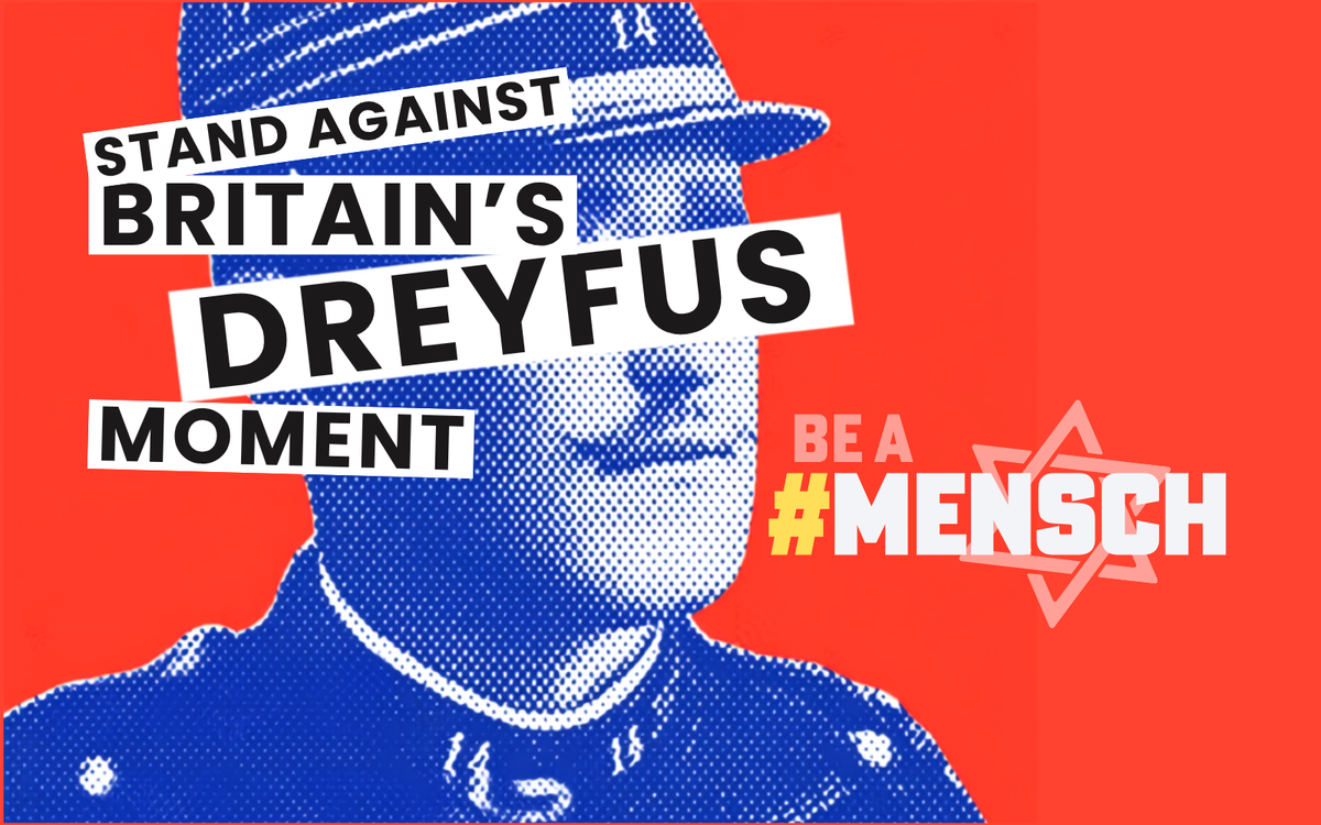 Stand against Britain's Dreyfus moment