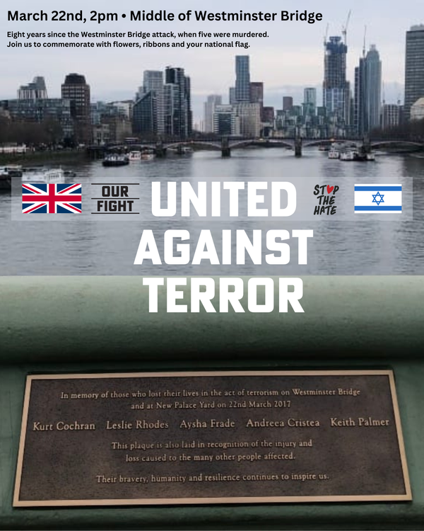United Against Terror: Commemorating the 2017 Westminster Bridge attack