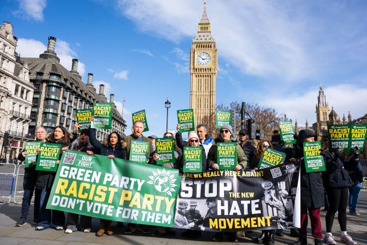 Green Party. Racist Party.