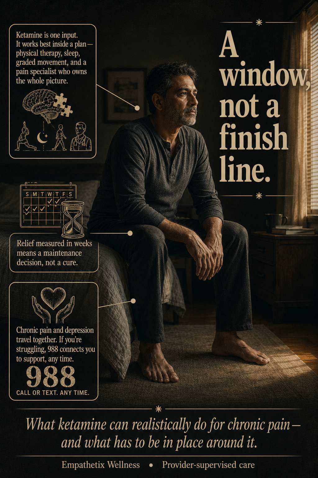 Ketamine and Chronic Pain — The Connection Nobody Explains Properly