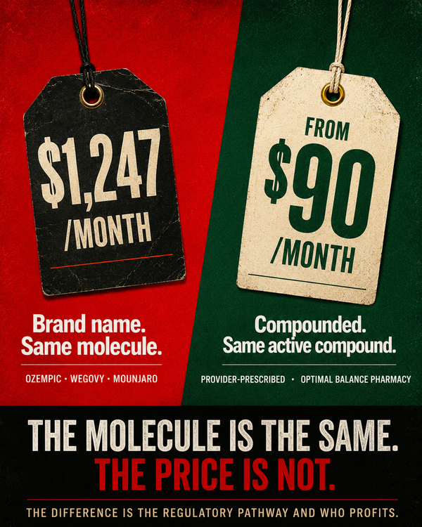 Compounded GLP-1 vs Brand Name — What You Actually Need to Know