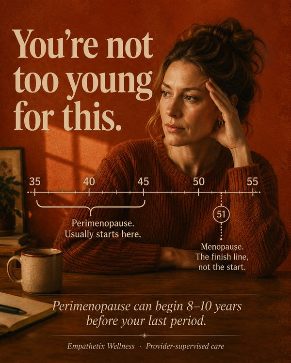 Perimenopause Starts Earlier Than You Think — What Your Body Is Actually Saying