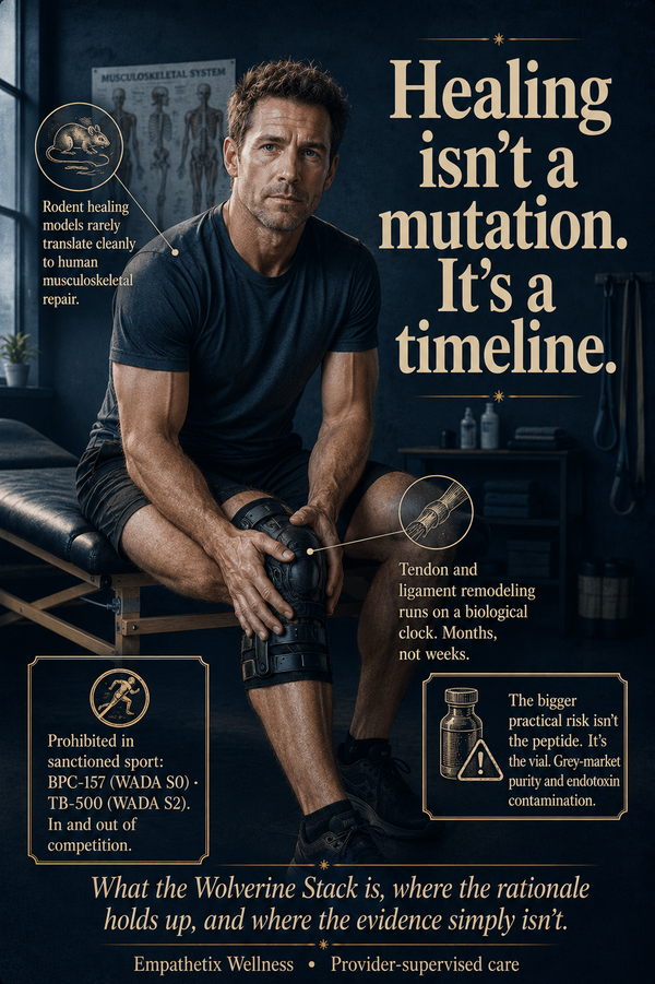 The Wolverine Stack — What This Peptide Protocol Is and Whether It Lives Up to the Name