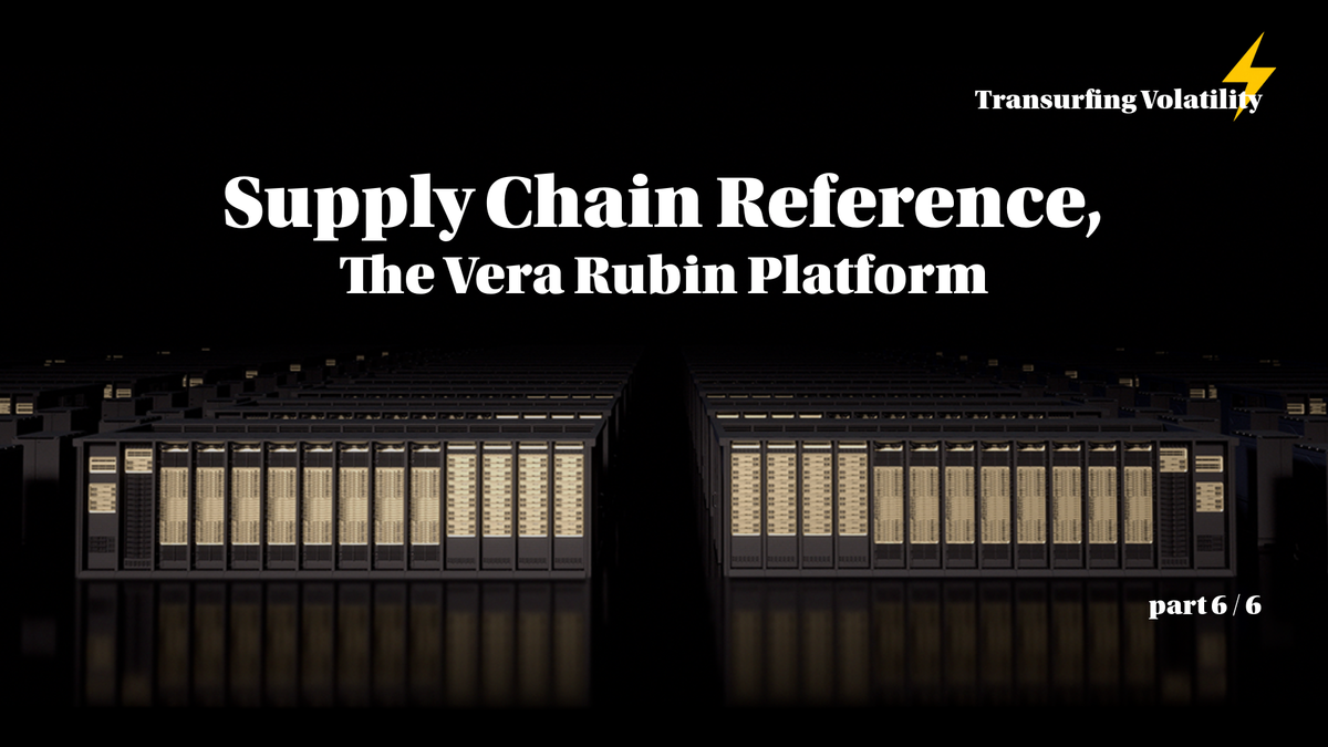 Vera Rubin Decoded Pt. 6 | Supply Chain - Master Reference