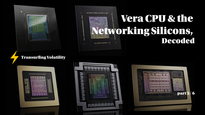 Vera Rubin Decoded Pt. 3 | Vera CPU & the Networking Silicon Family