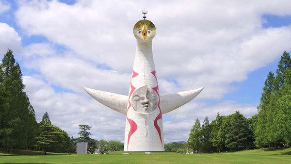 Tower of the Sun, a symbol of Osaka EXPO