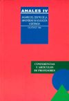 Revista Anales. Volumen IV