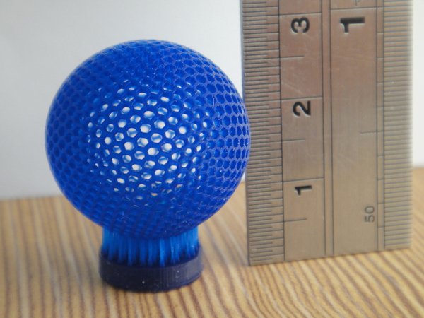 MiiCraft 3D printed intricate sphere