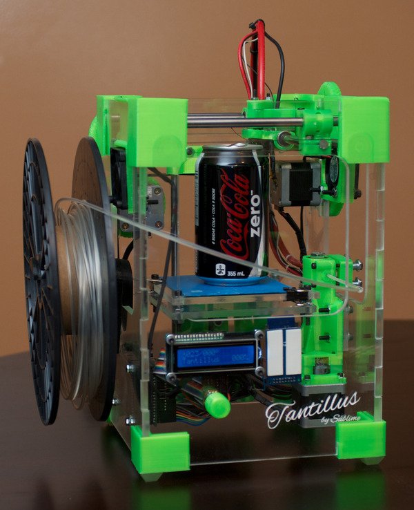 The Tantillus in laser-cut acrylic mode