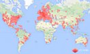 3D Hubs maps of their printers