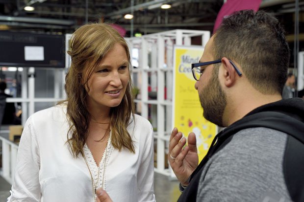 Denise and Asem talk about the future of open 3D printed prosthetics at re:publica 2016