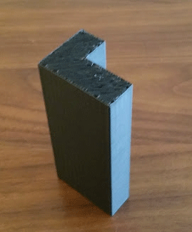 A 3D printed leg for a cabinet