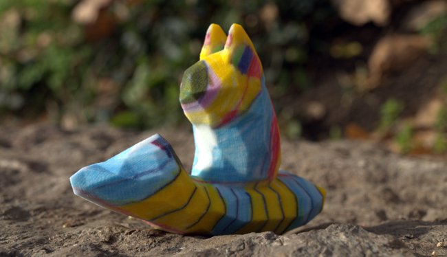 Crayon Creatures Speedboat Hamster