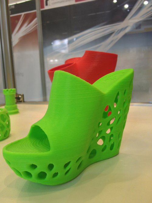 Parts from our Cube adorned the stand
