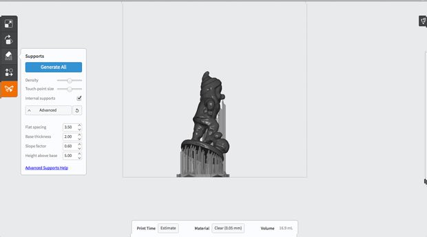 Gnomes support in PreForm software