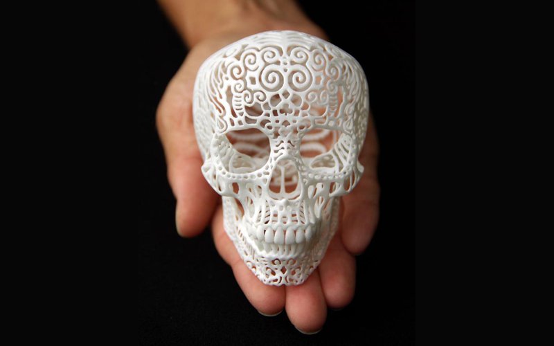 Jashua Harker Skull Print