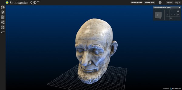Lincoln Life Mask