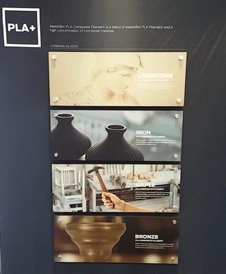 MakerBot's new Filament Range