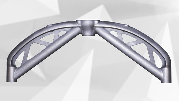 New Wishbone design printed in one shot