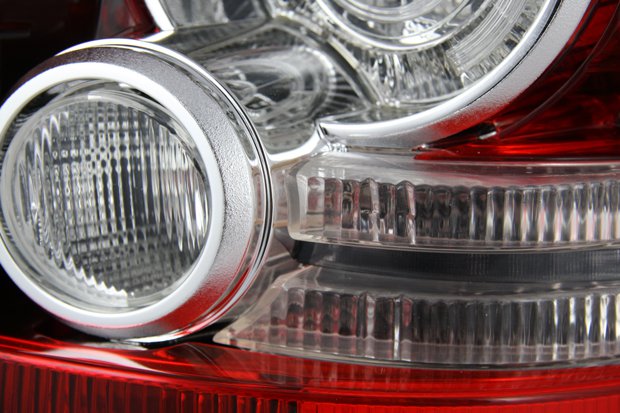 Malcolm Nicholls rear lights prototyped for Jaguar Land Rover