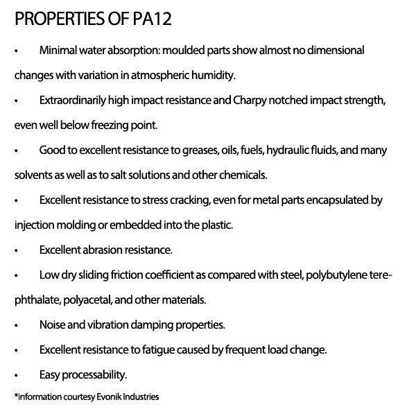Pa12 properties
