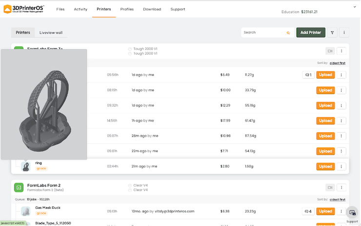 Connecting Formlabs 3D Printers to 3DPrinterOS