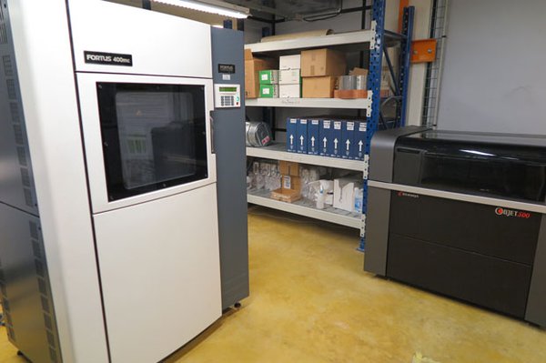 Schneider Electric's 3D printing facility Schneider Electric's 3D printing facility