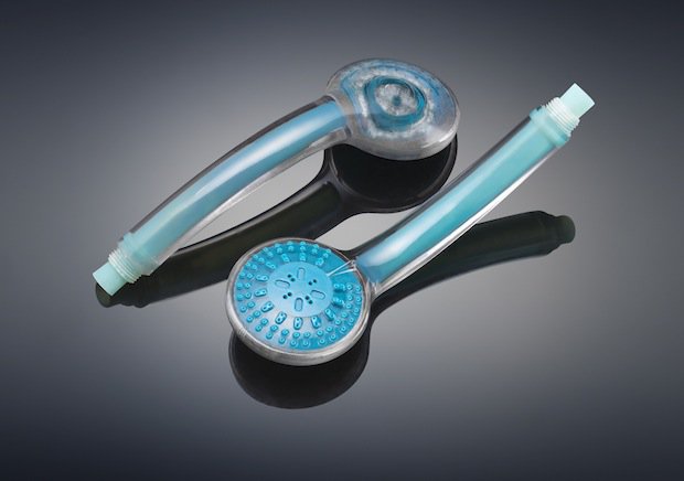Showerheads 3D printed on an Objet500 Connex3