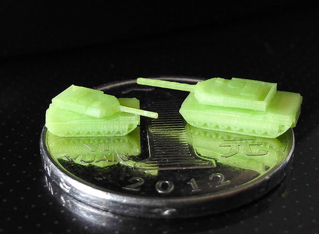 Small and precise parts printed on the FDM +