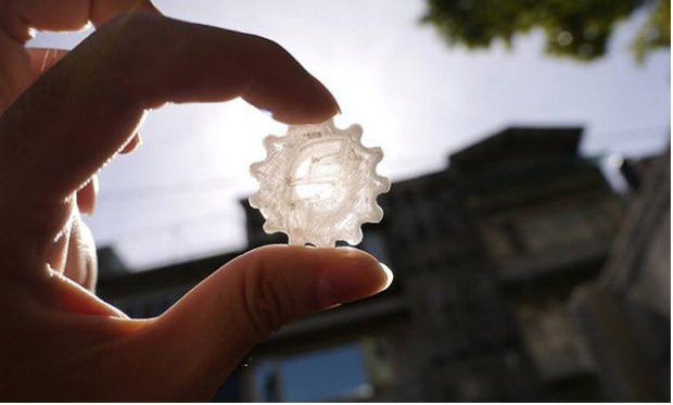 The Spokes ornaments that are manufactured on the Mobile Fab