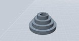 The 3D model of the straw holder