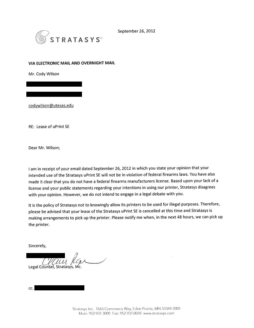 Wiki Weapons letter from SSYS 